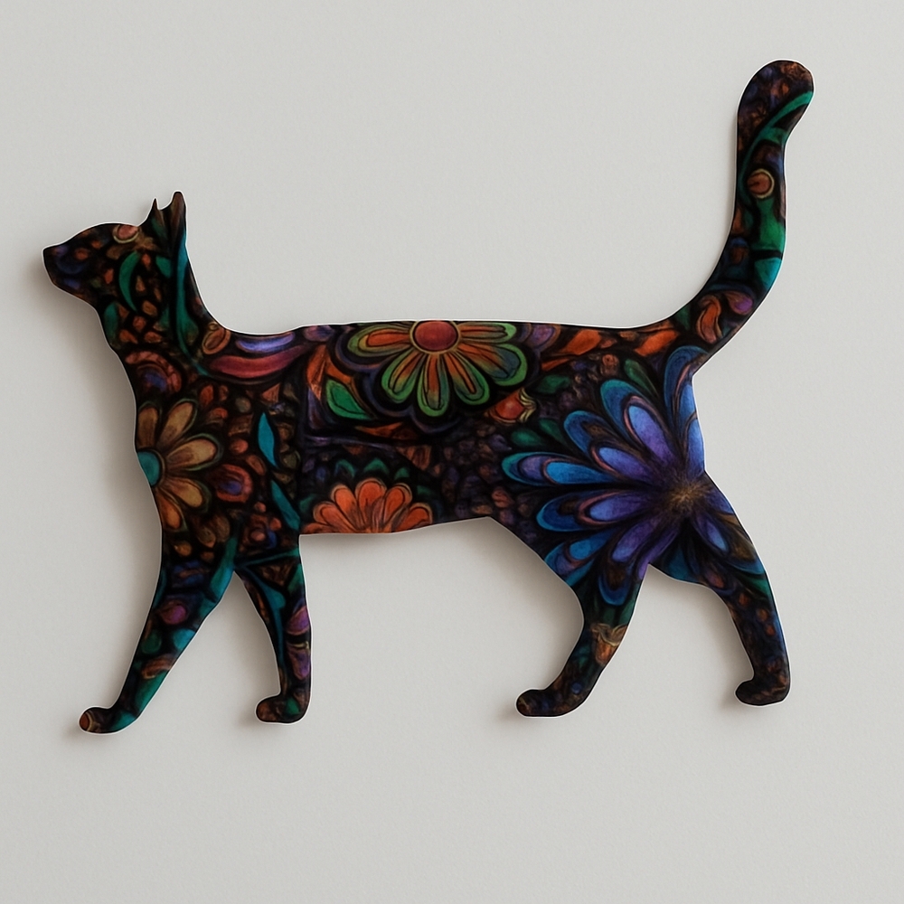 BOHEMIAN  Cat Brooch BRG
